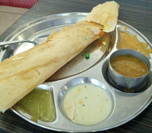 Madras cafe signature dishes Masala DosaIdliRava Dosa